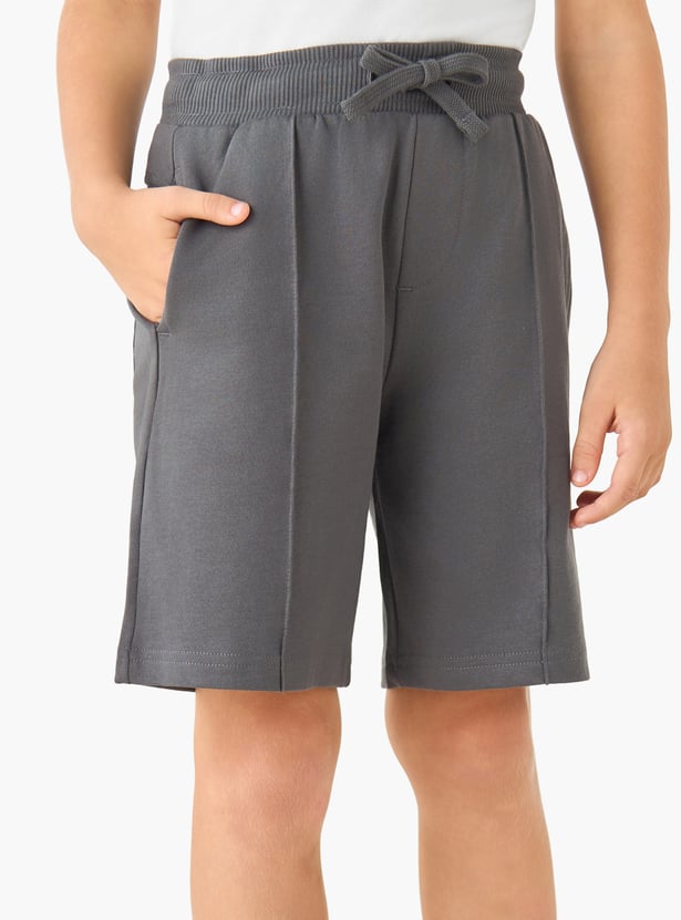 Juniors Printed T-shirt and Shorts - Set of 3