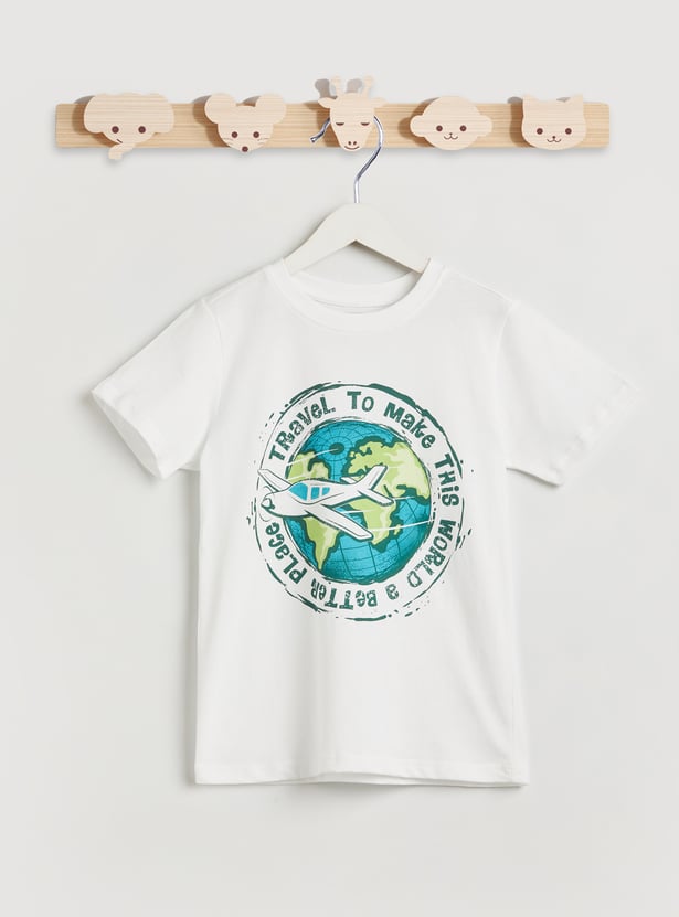 Juniors Graphic Print T-shirt