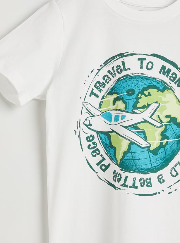 Juniors Graphic Print T-shirt