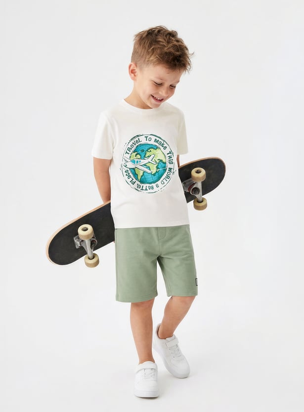 Juniors Graphic Print T-shirt
