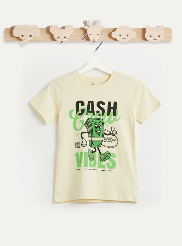 Juniors Graphic Print T-shirt