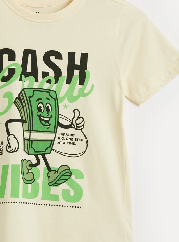 Juniors Graphic Print T-shirt