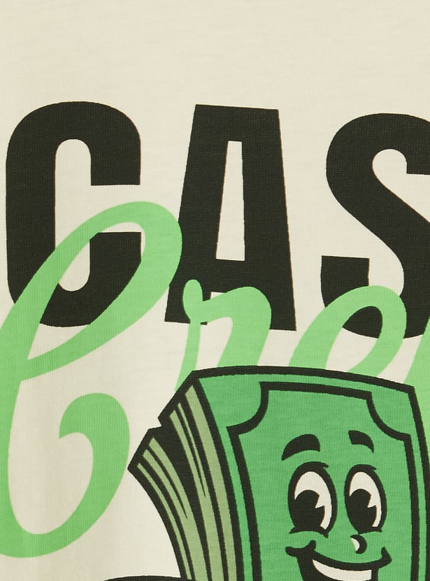 Juniors Graphic Print T-shirt