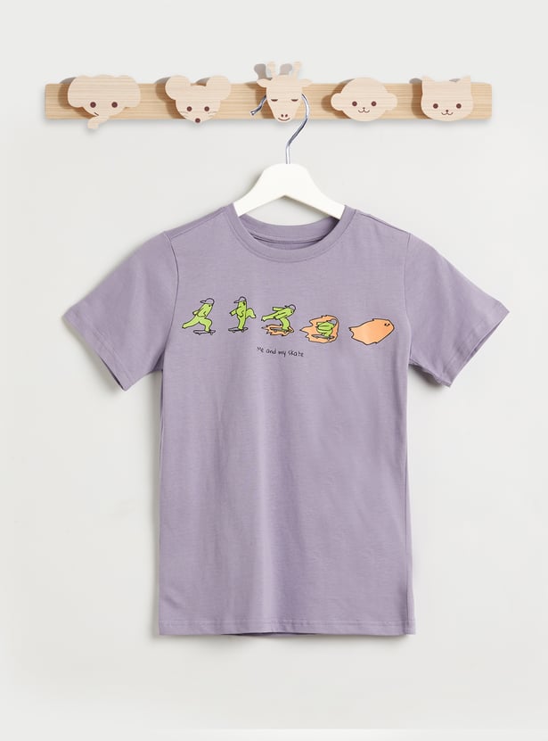 Juniors Graphic Print T-shirt