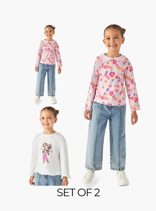 Juniors Assorted T-shirt - Set of 2
