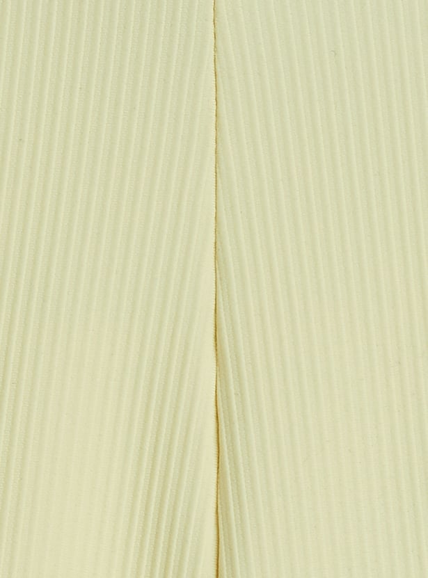 Junior Sports Ribbed Flared Trousers