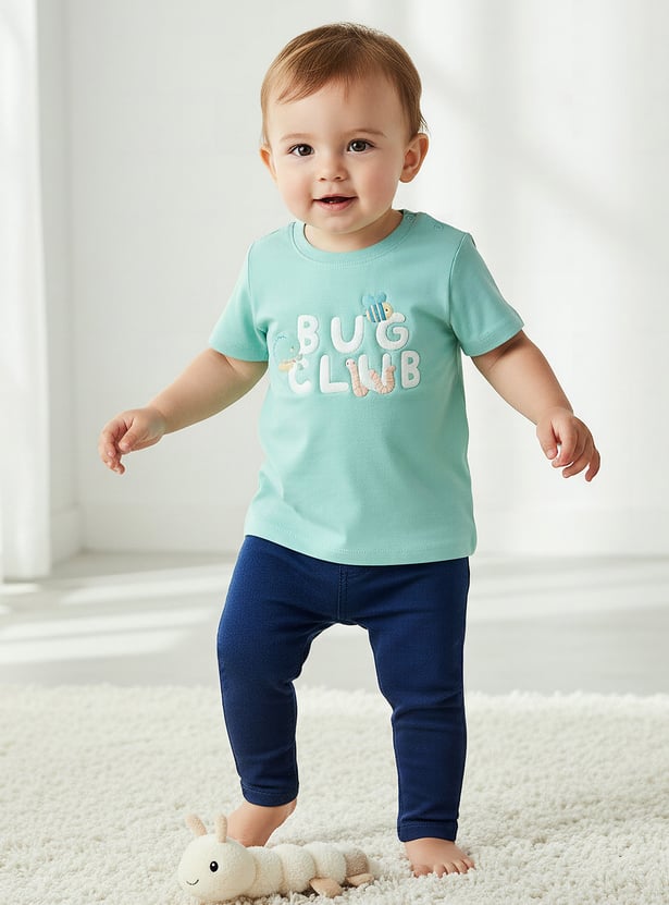 Juniors Graphic Print T-shirt - Set of 3