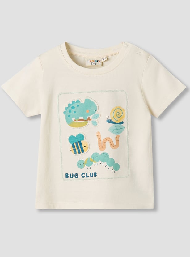 Juniors Graphic Print T-shirt - Set of 3
