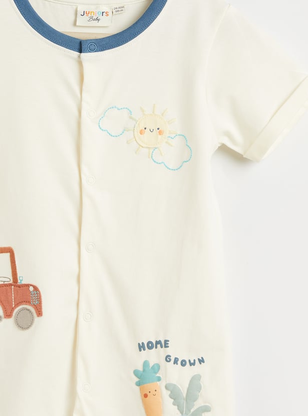 Juniors Printed Romper - Set of 2