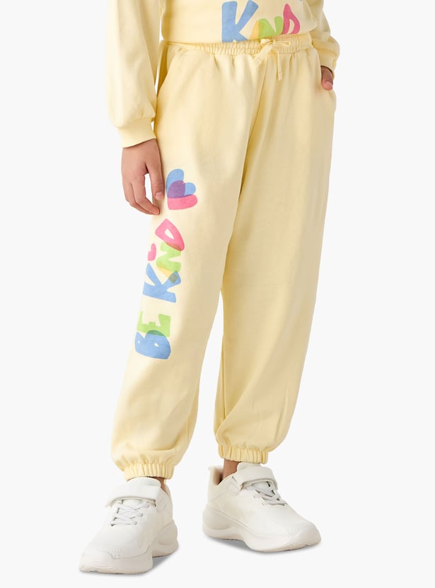 Juniors Printed Joggers with Pockets