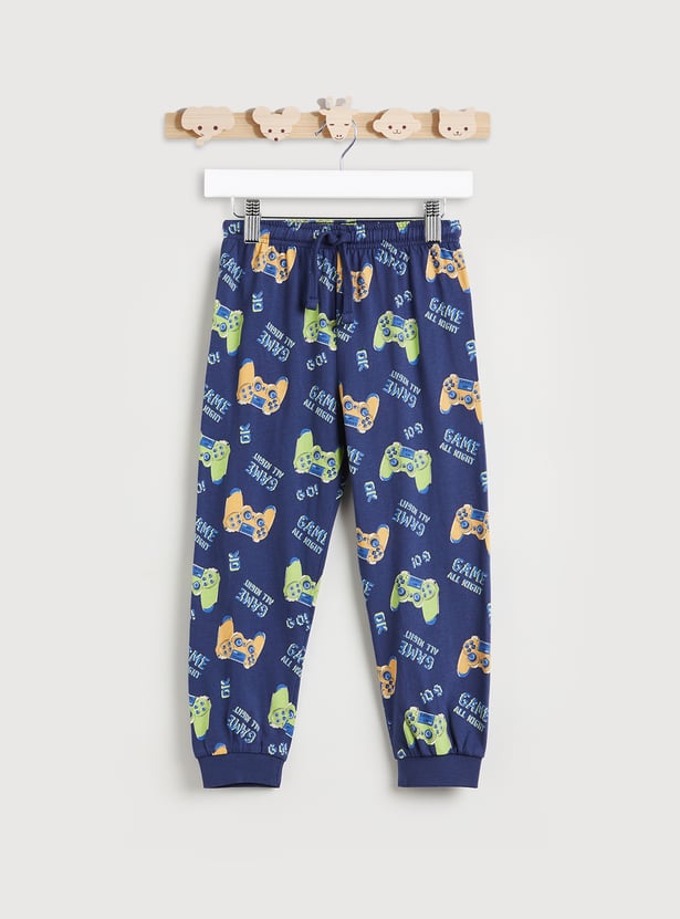 Juniors Printed T-shirt with Joggers - Set of 2