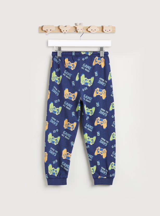 Juniors Printed T-shirt with Joggers - Set of 2