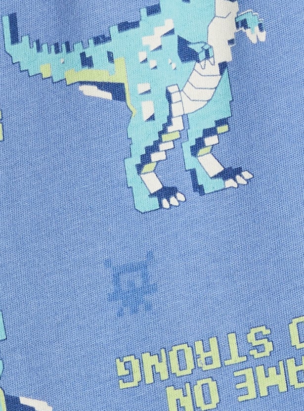 Juniors Printed T-shirt with Joggers - Set of 2