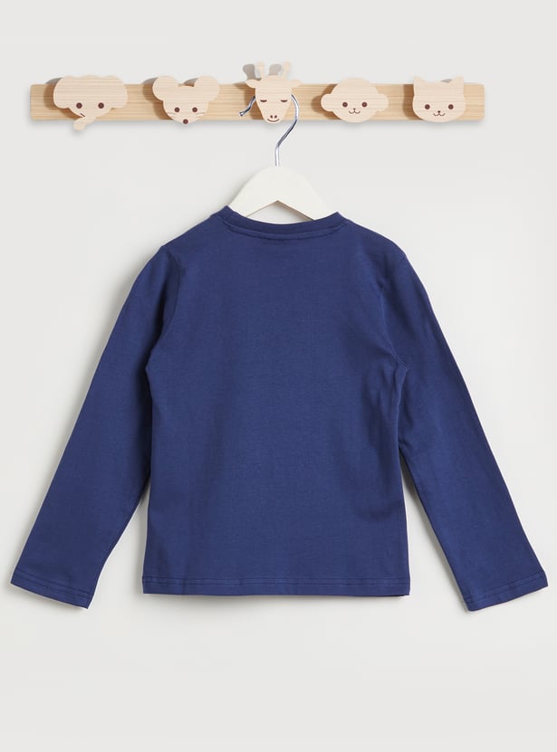 Juniors Printed T-shirt with Joggers - Set of 2