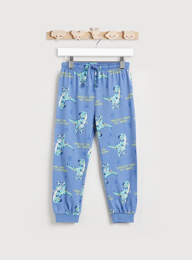 Juniors Printed T-shirt with Joggers - Set of 2