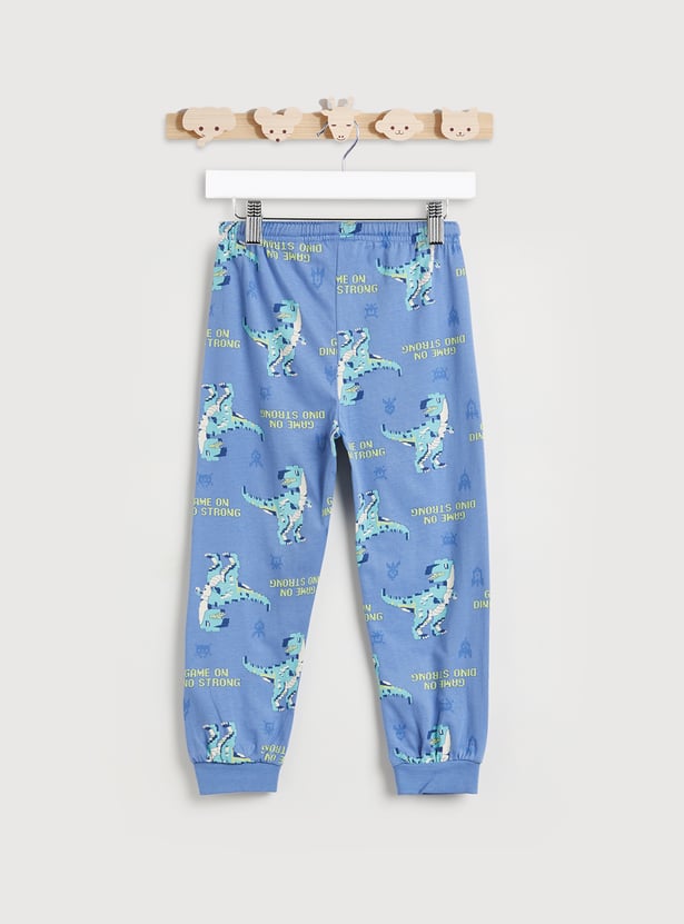 Juniors Printed T-shirt with Joggers - Set of 2