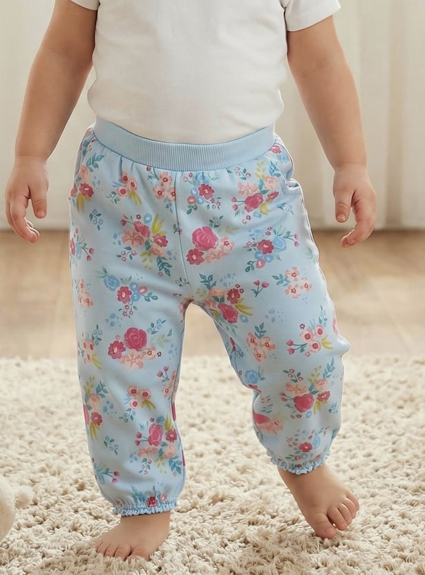Juniors Assorted Joggers with Elasticated Waistband - Set of 2