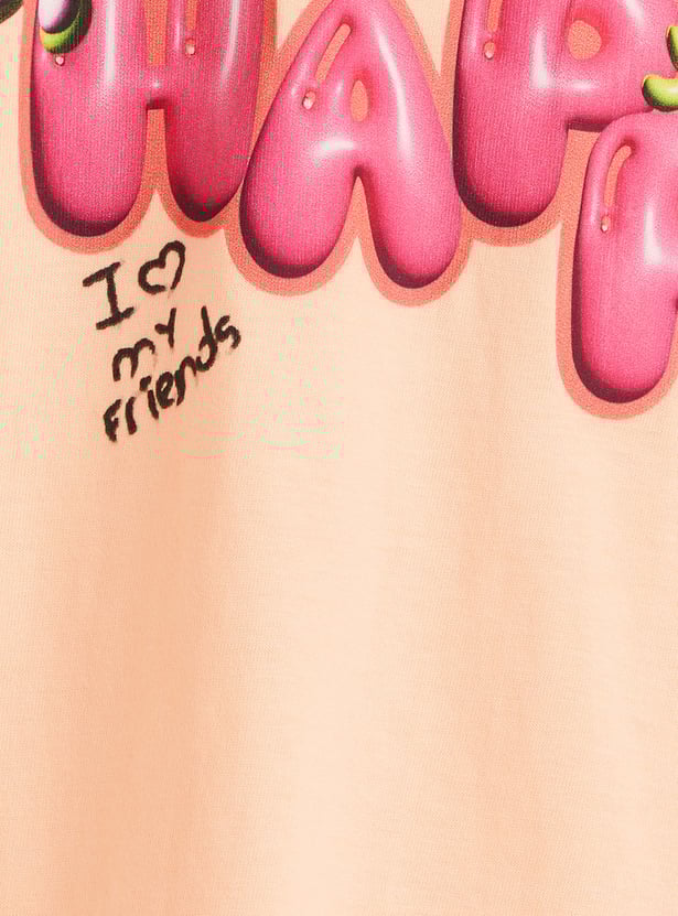 Juniors Graphic Print T-shirt