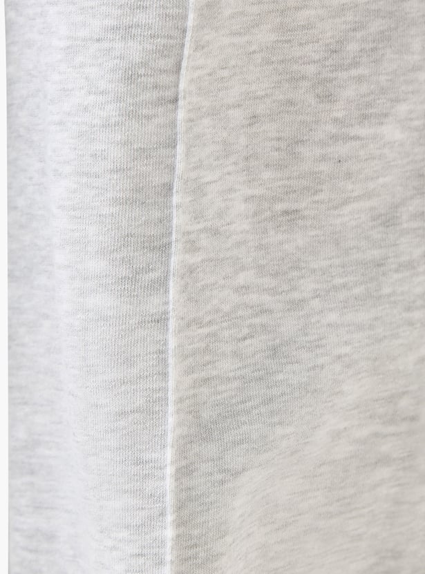 Juniors Solid Wide Leg Track Pants