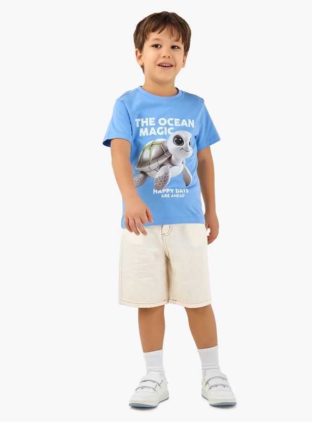 Juniors Graphic Print T-shirt