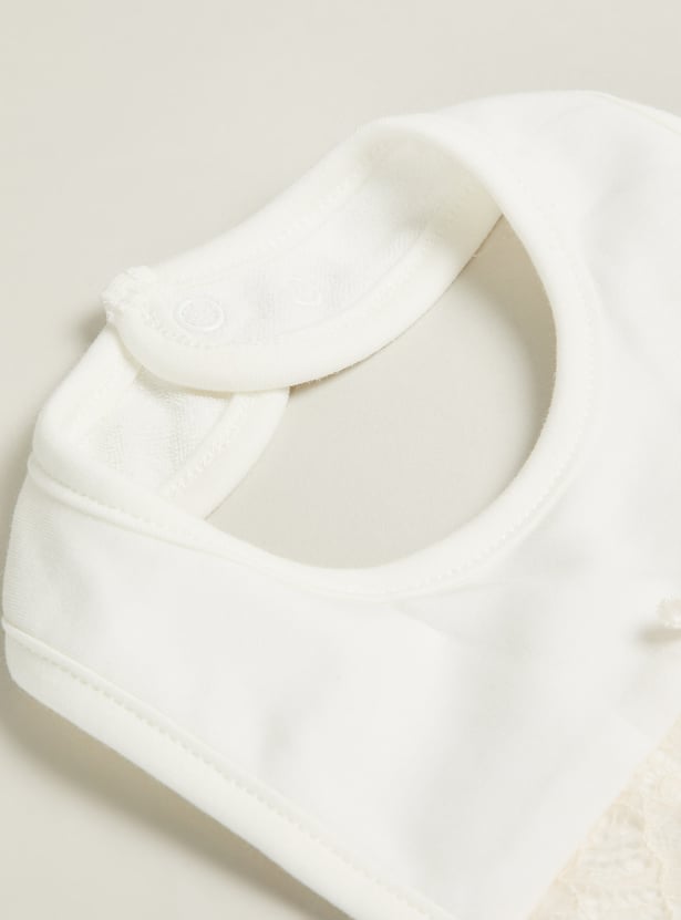 Giggles Lace Detail Bib