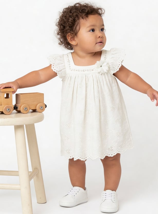 Giggles Schiffili A-line Dress