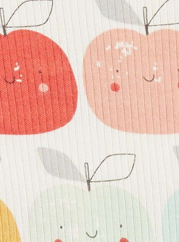 Juniors Printed T-shirt and Pyjama Set