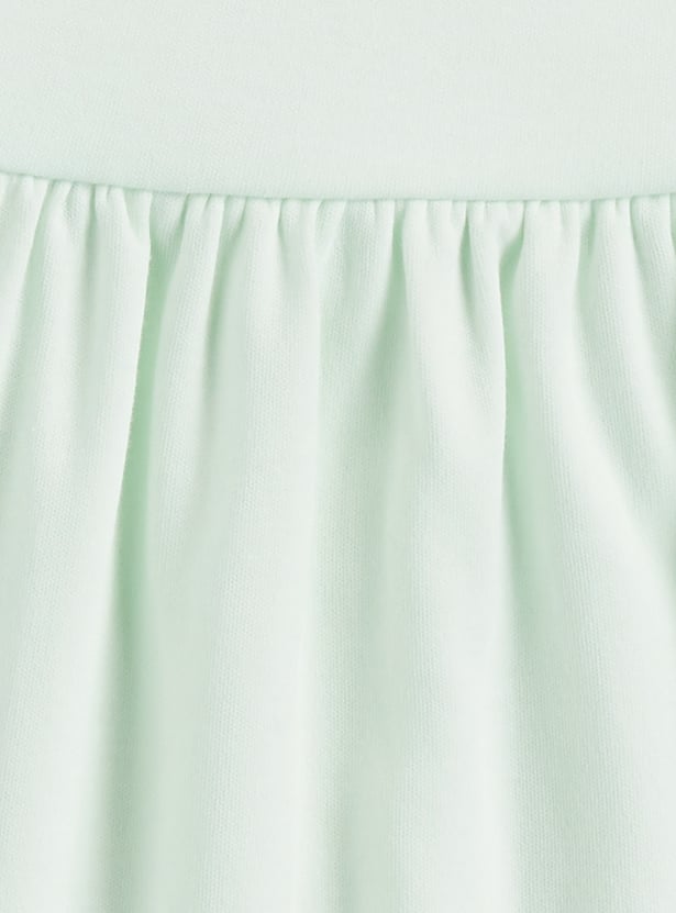 Minnie Mouse Print Pinafore and T-shirt Set