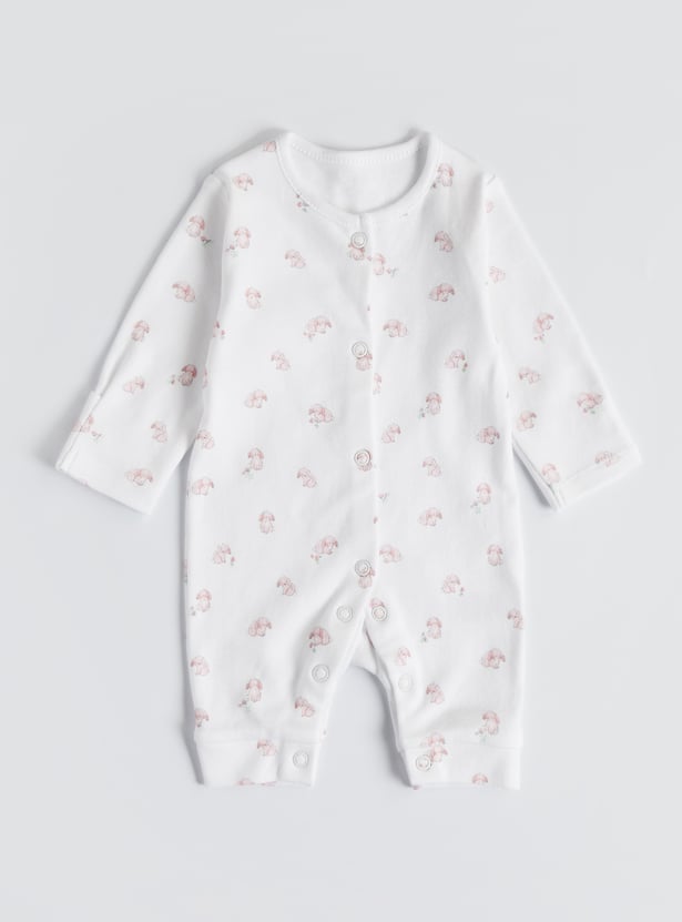 Juniors Assorted Rompers with Snap Button - Set of 3