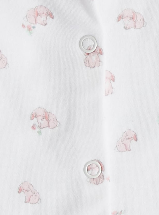 Juniors Assorted Rompers with Snap Button - Set of 3