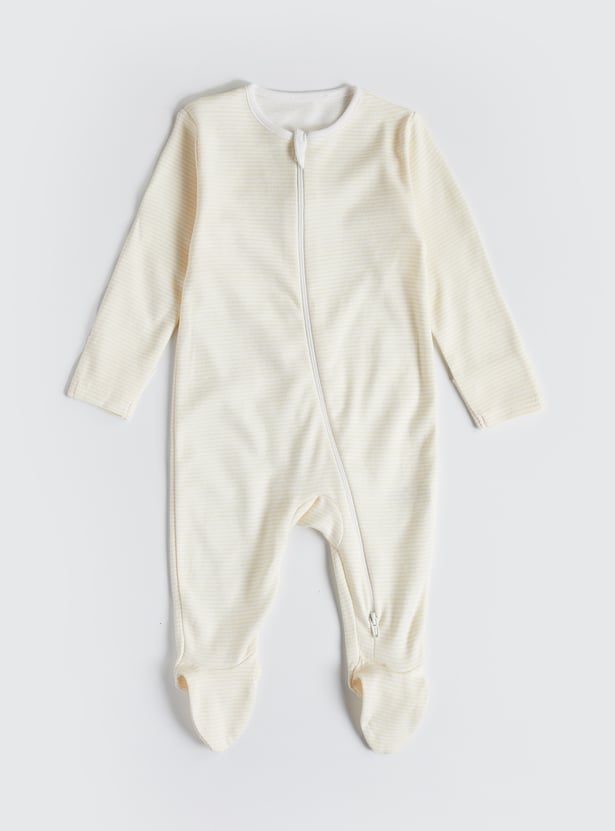 Juniors Assorted Sleepsuit with Zip - Pack of 3