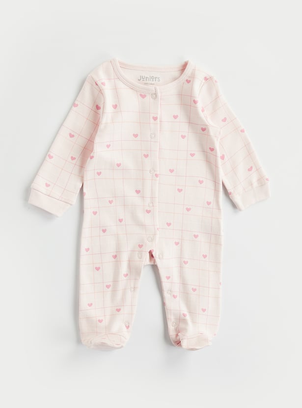 Juniors Printed Sleepsuit - Set of 2