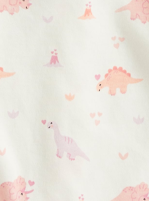 Juniors Printed Sleepsuit - Set of 2