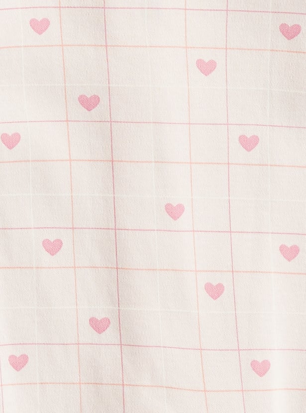 Juniors Printed Sleepsuit - Set of 2