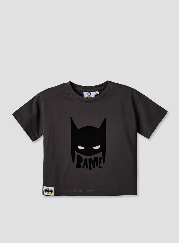 Juniors Batman Print T-shirt and Shorts Set