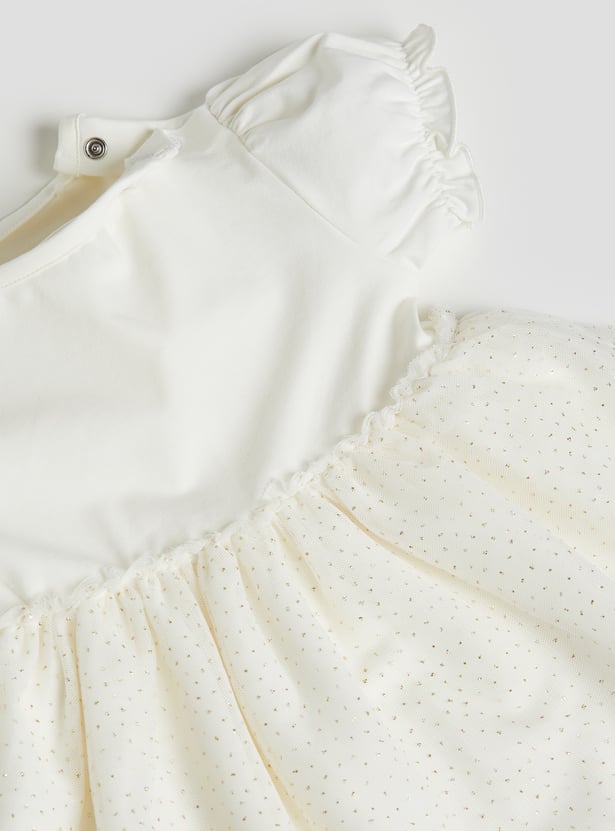 Giggles A-line Dress with Headband