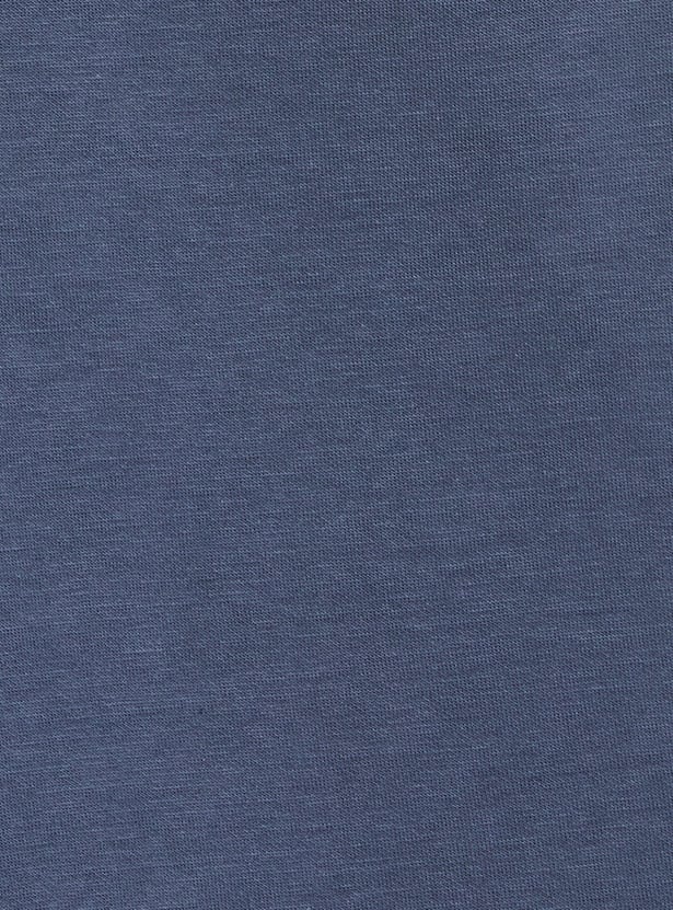 Junior Sports Solid T-shirt and Shorts Set