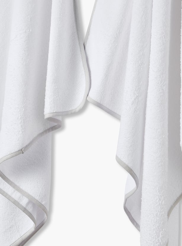 Juniors Embroidered Towel with Hood - Set of 2 - 75x75 cm