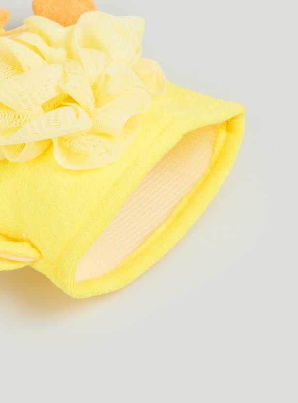 Juniors 3D Duck Mitten Loofah