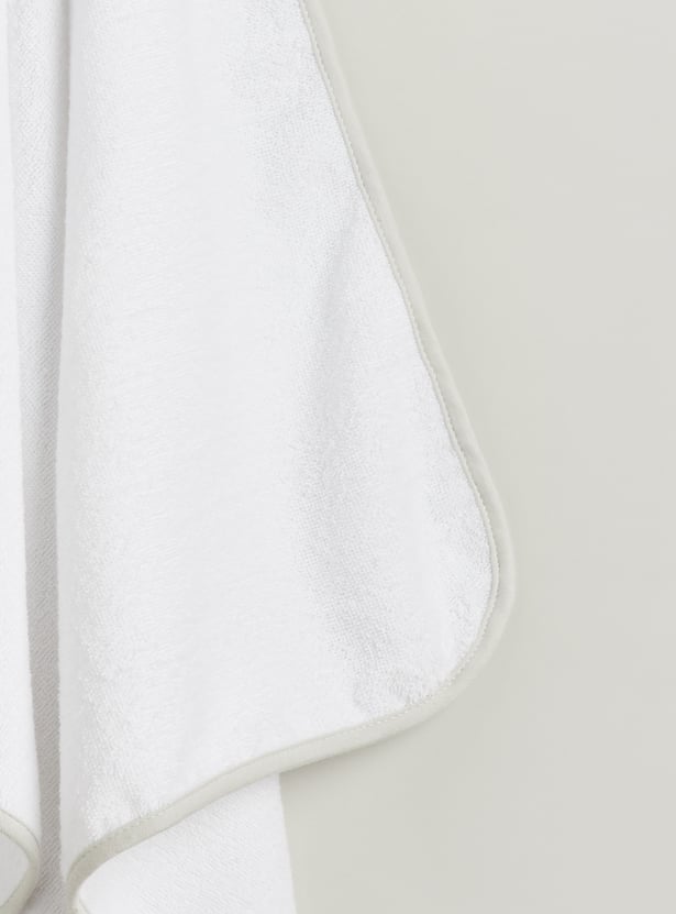 Juniors 2 Piece Embroidered Hooded Towel - 75x75 cm