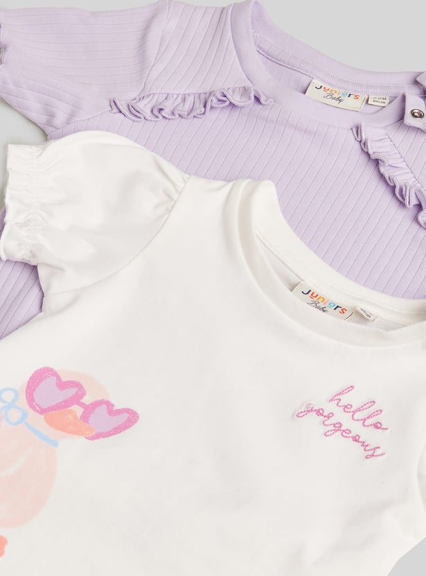 Juniors Assorted T-shirt - Set of 2