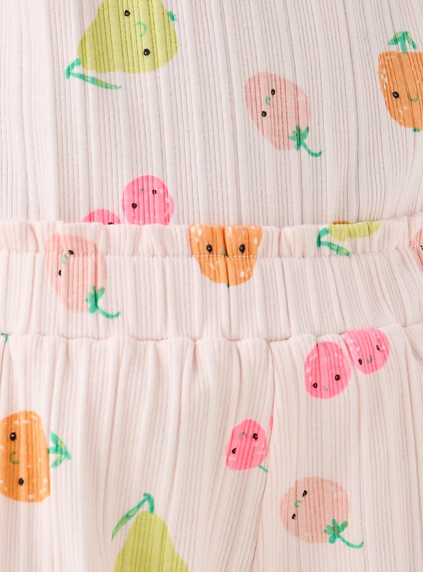 Junior Printed T-shirt and Shorts Set