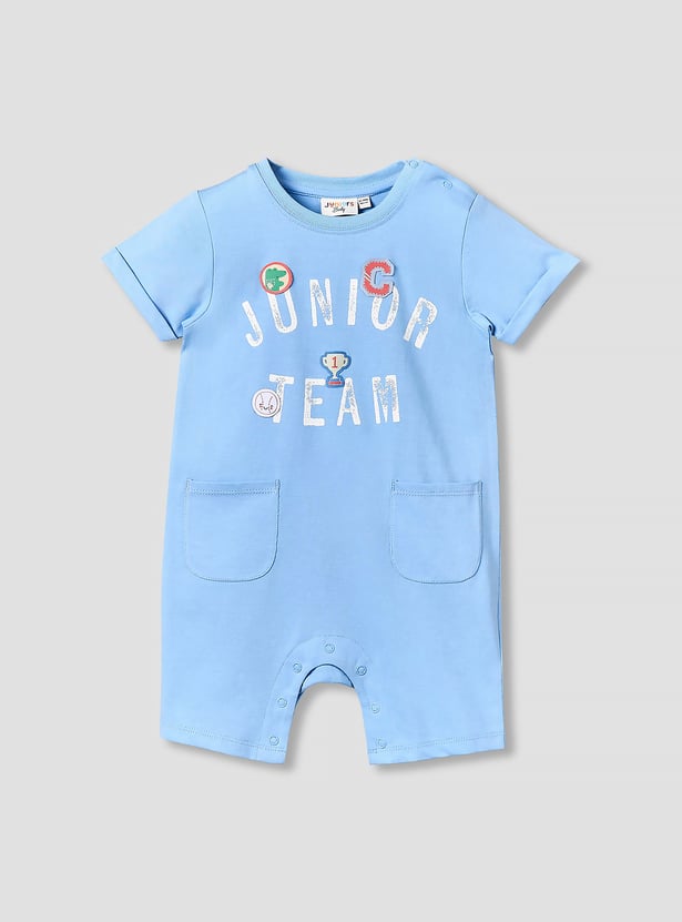 Juniors Printed Rompers - Pack of 2