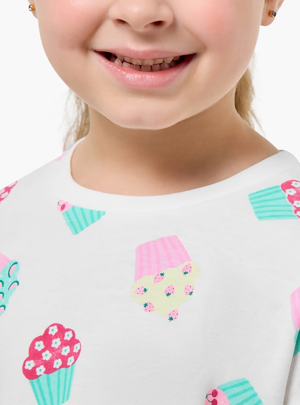 Juniors Graphic Print T-shirt