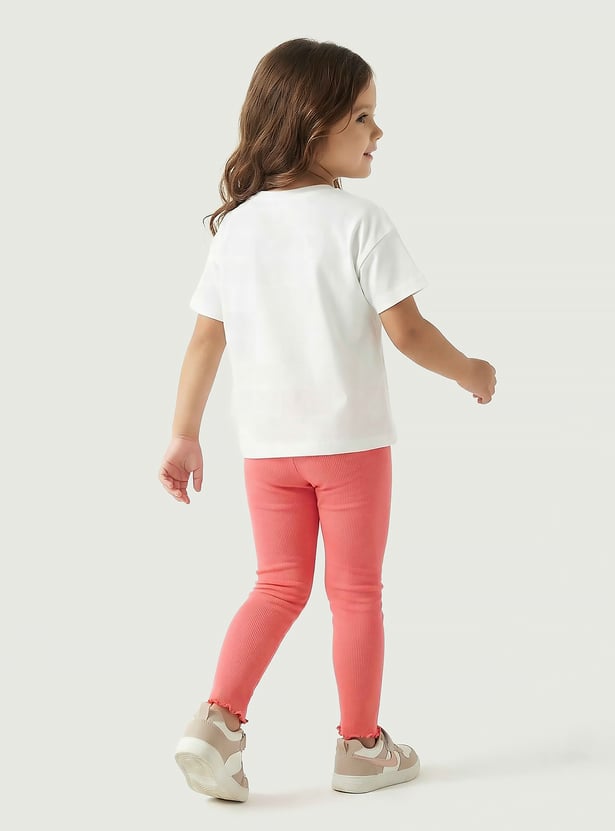 Juniors Graphic Print T-shirt