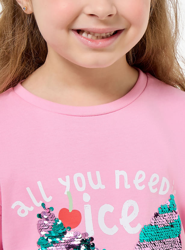 Juniors Embellishment T-shirt