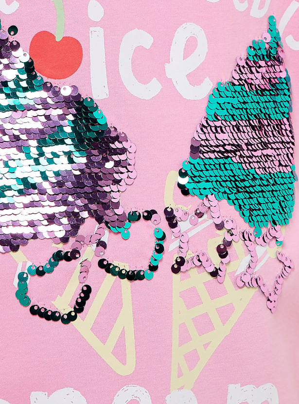 Juniors Embellishment T-shirt