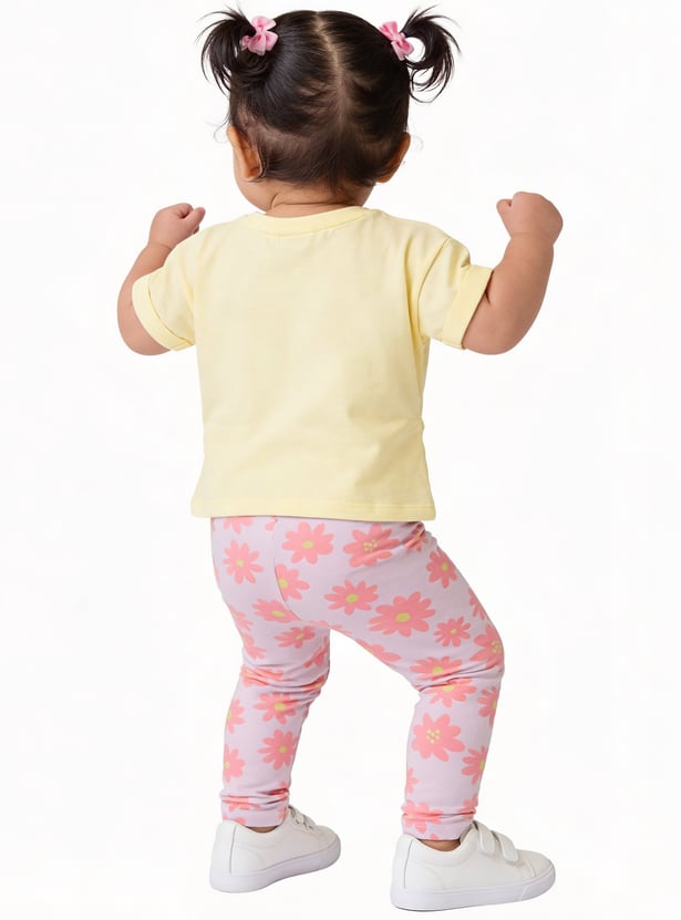 Juniors Unicorn Print T-shirt