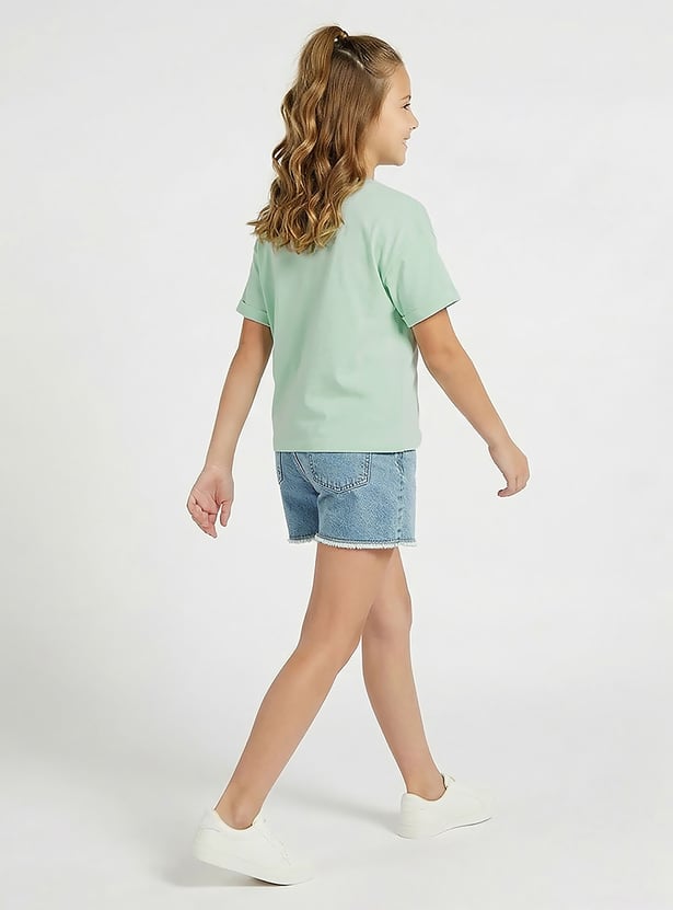 Juniors Embellished T-shirt