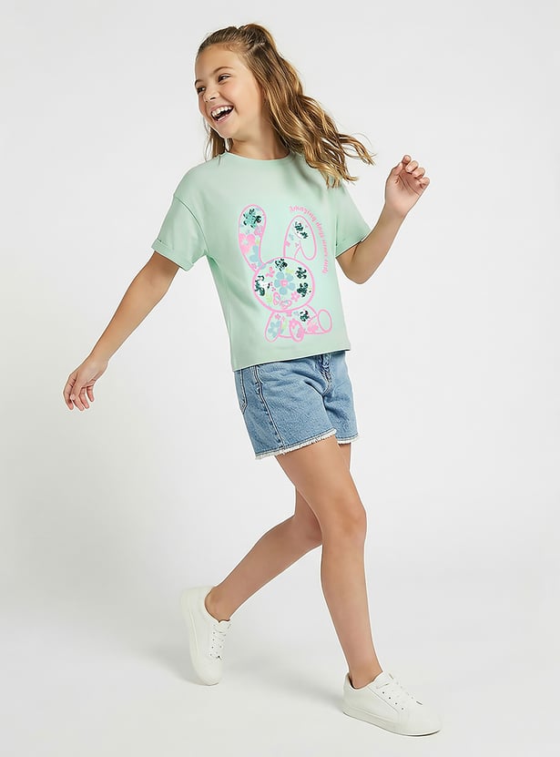 Juniors Embellished T-shirt